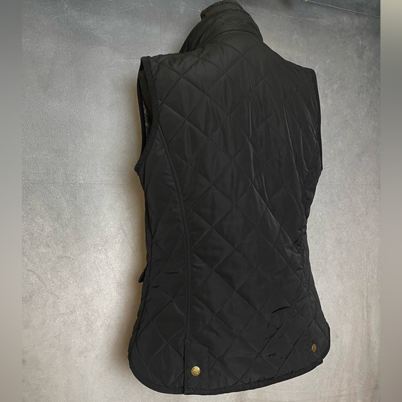 The savile row company London lightweight black quilted vest size small - Picture 5 of 7